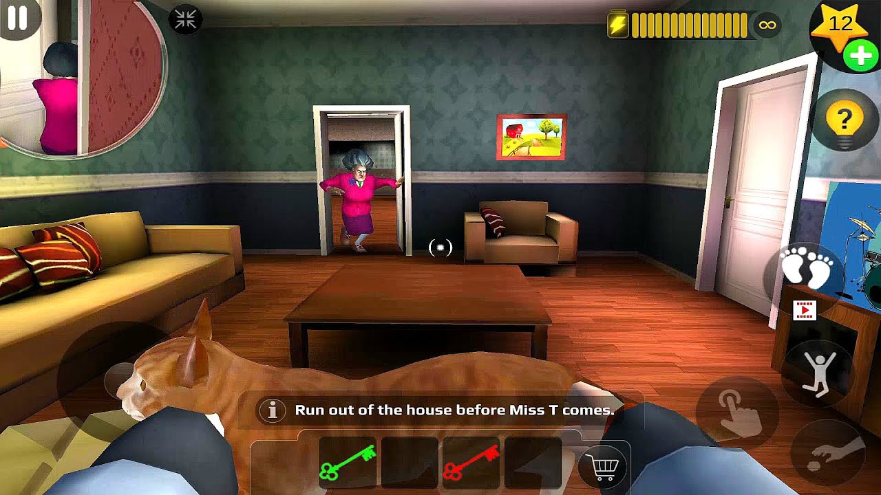 Scary Teacher 3D: My NEW Cat Rescue Room Design!