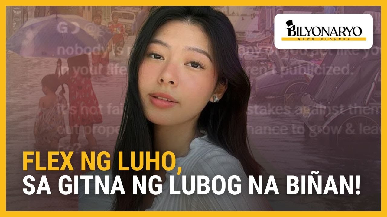 Gela Alonte, binatikos matapos umanong mag-flex habang binabaha ang Biñan | Agenda