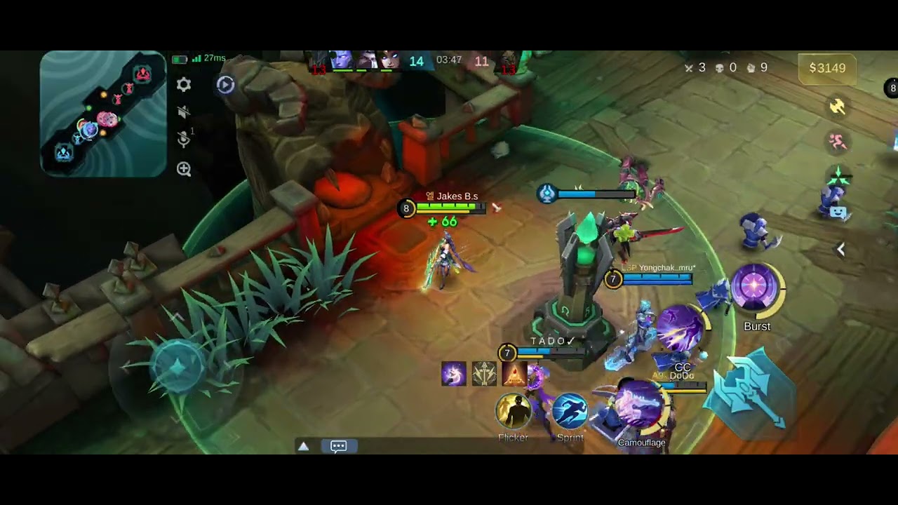 Lesley//Mobile legends//Brawl