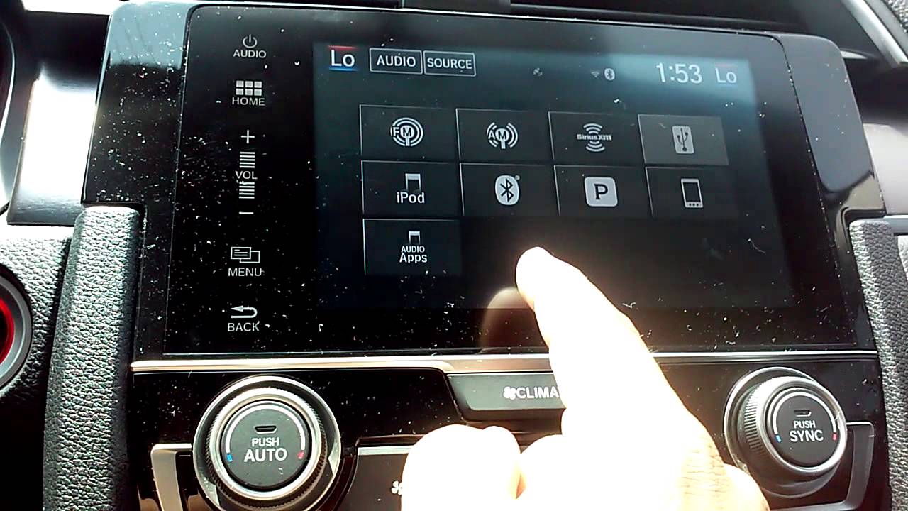 2016 Civic Stereo How To