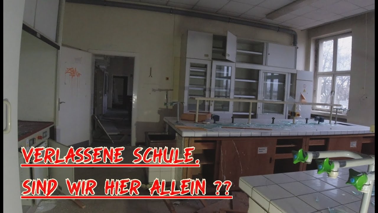 Obdachlose in der alten Berufsschule