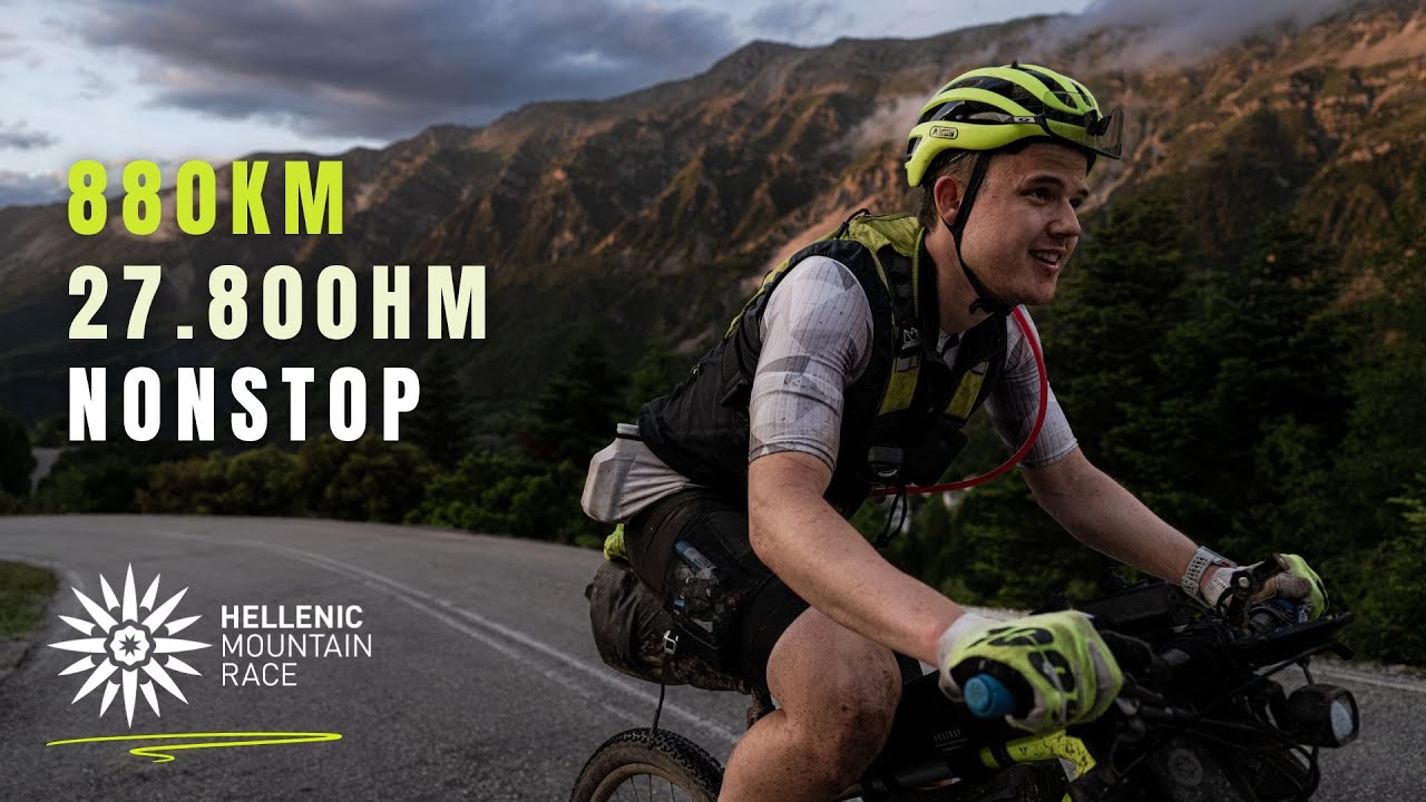 Hellenic Mountain Race 2025 - 880km&27.800hm -mein erstes Ultracycling Bikepacking Rennen / Der Film
