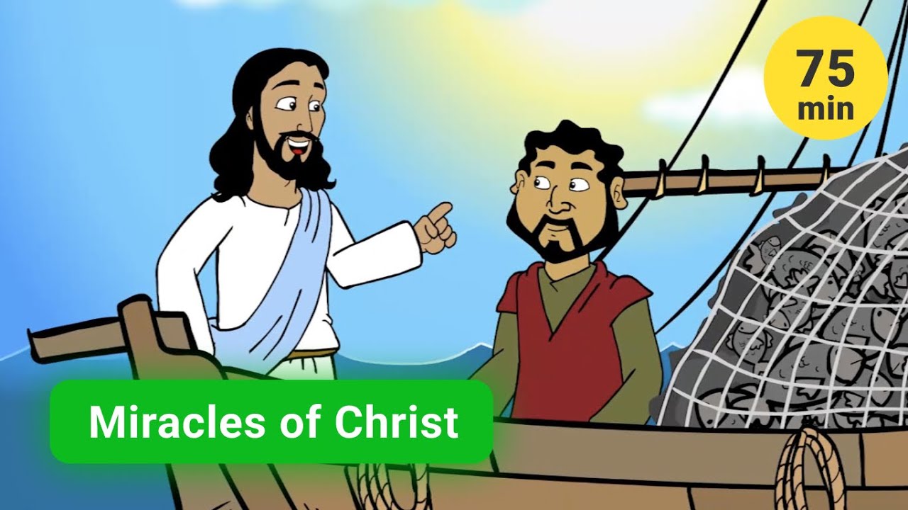 👑 The Miracles of Christ - BIBLE Stories for Kids 24/7 🔴