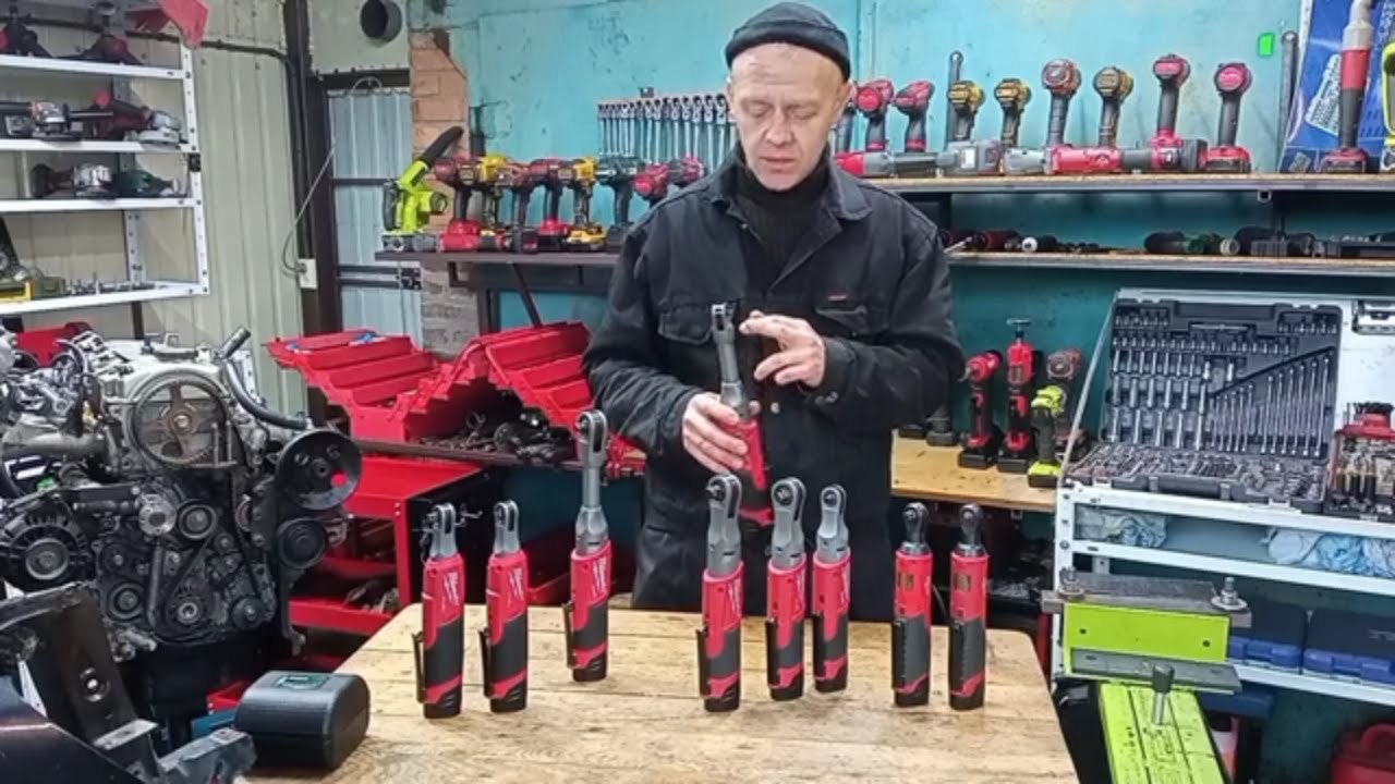 Все аккумуляторные трещетки Millwaukee обзор описание сравнение,часть вторая.