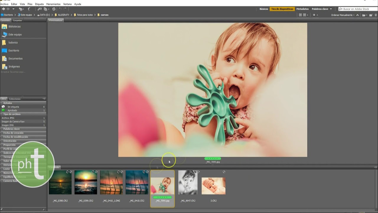 Cómo guardar tus imágenes en Camera Raw