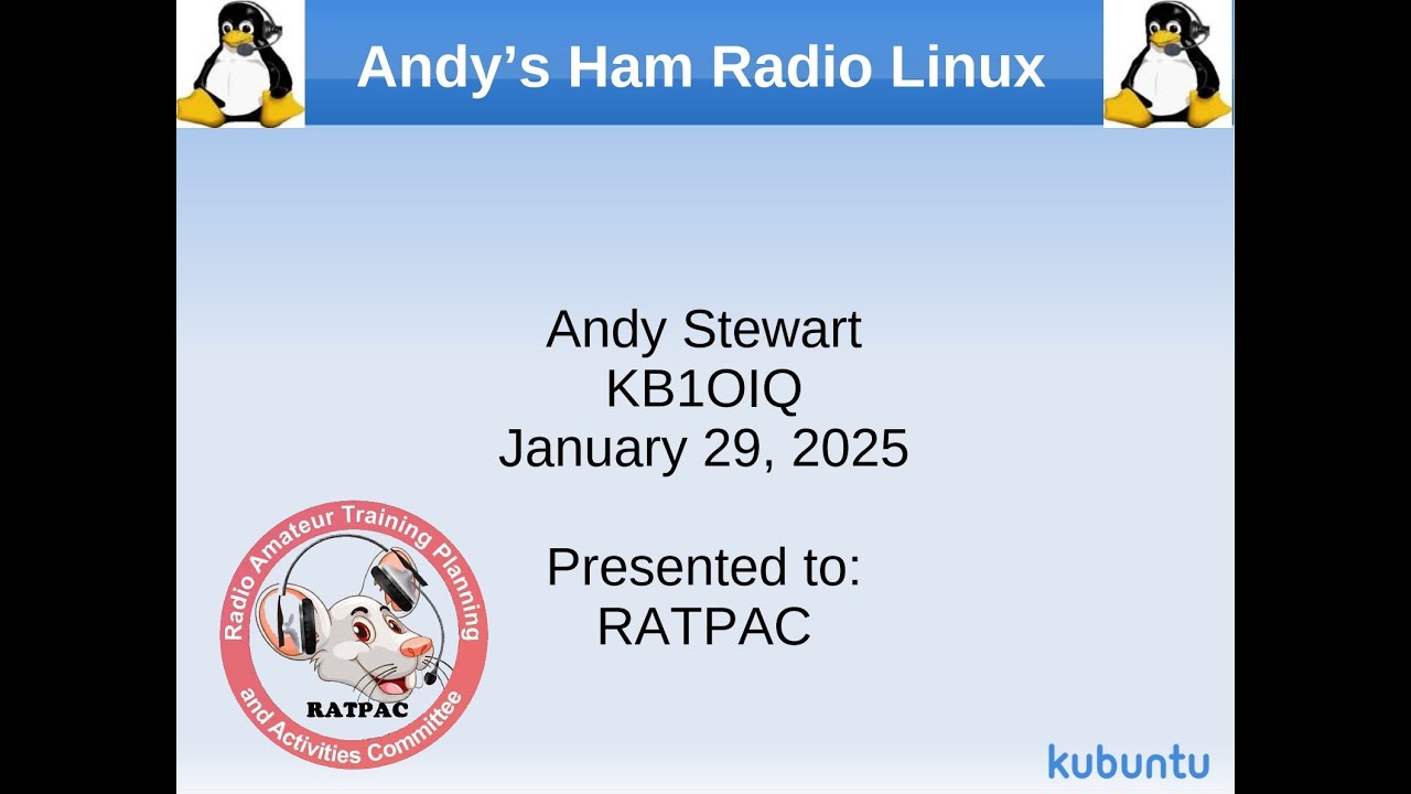 Обновление дистрибутива Linux от Andy's Ham v26 ~ 29.01.2025