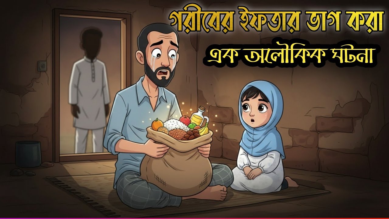 গরিবের ইফতার | অর্ধেক ইফতার ভাগ করতেই আল্লাহ যা দিলেন