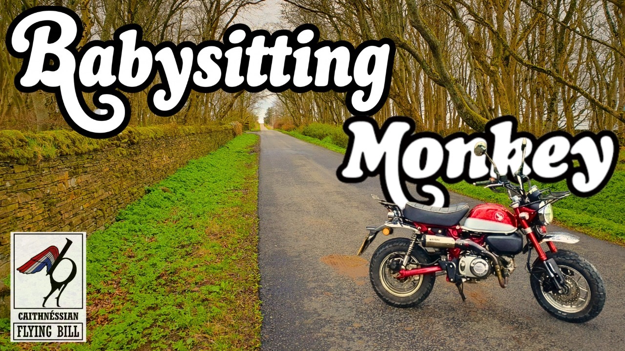 Babysitting Monkey - Honda's Most Charismatic 125 over a long weekend.