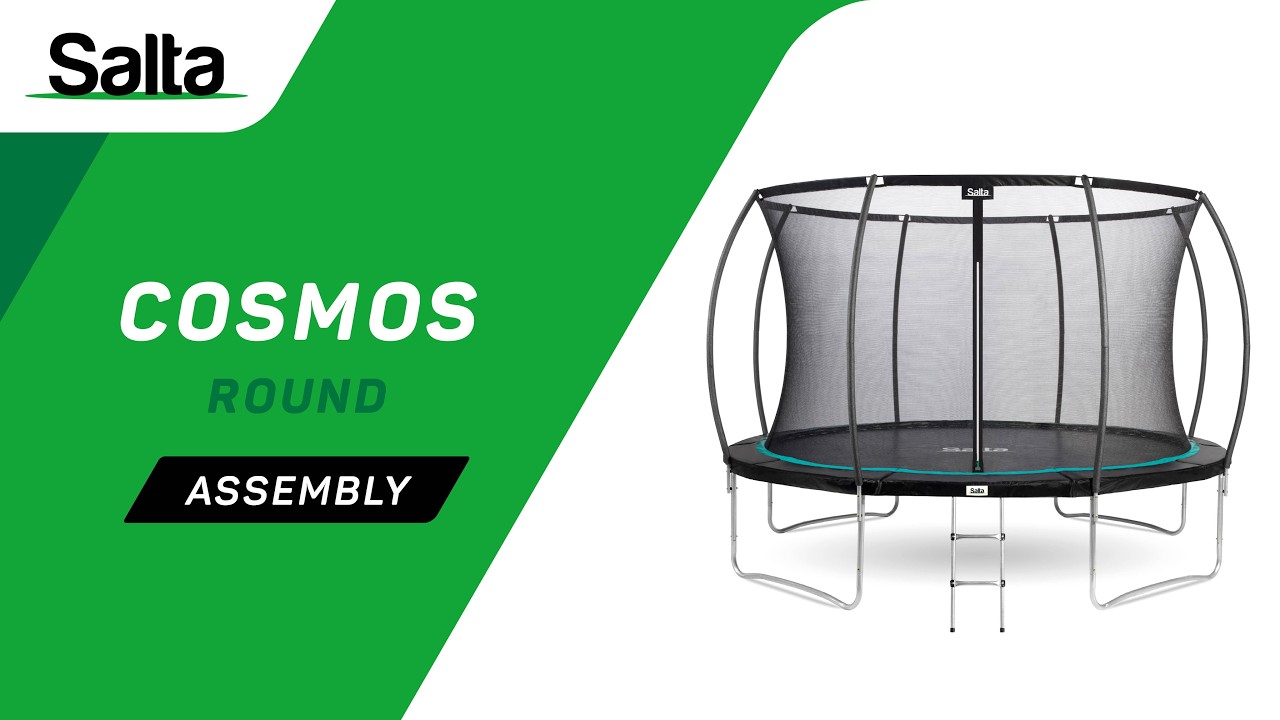Salta Cosmos | Assembly video | Round trampoline