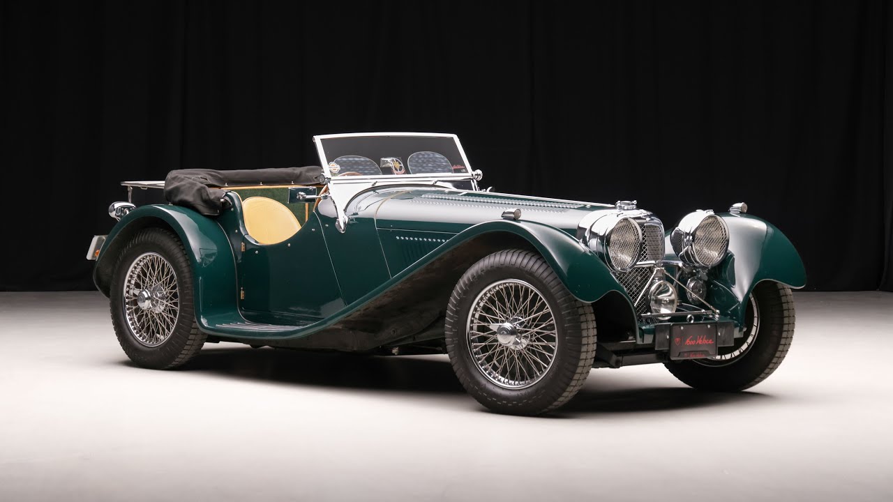 Jaguar SS100 Re-Creation by Suffolk Sportscars Walk Around