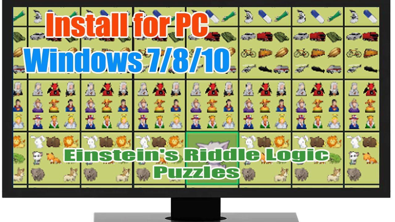 Download & install Einstein's Riddle Logic Puzzles  for PC Windows 7/8/10 & Mac