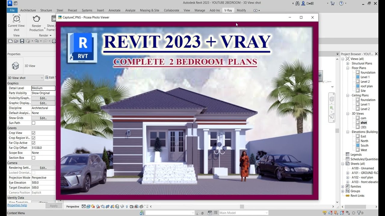 HOW TO CREATE VRAY ENABLE & SETTINGS IN REVIT 2023 ADVANCED.