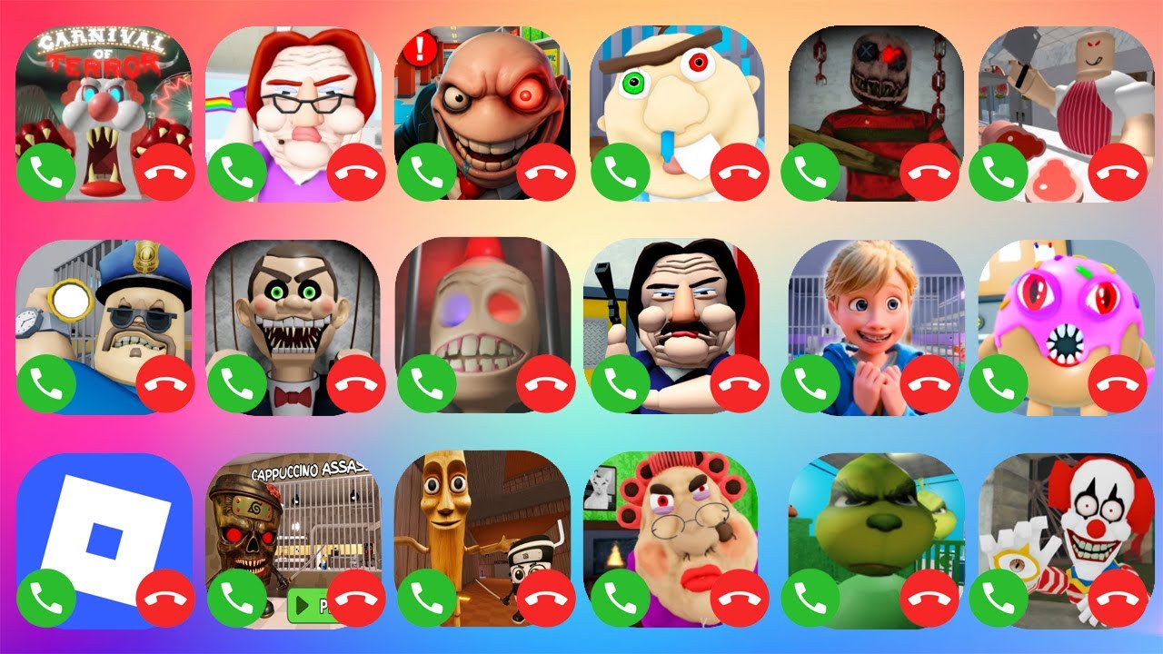 ROBLOX,Betty's Nursery!,Miss Happi's Toyshop,🧢POCOYO PRISON RUN!,GRUMPY GRAN!.
