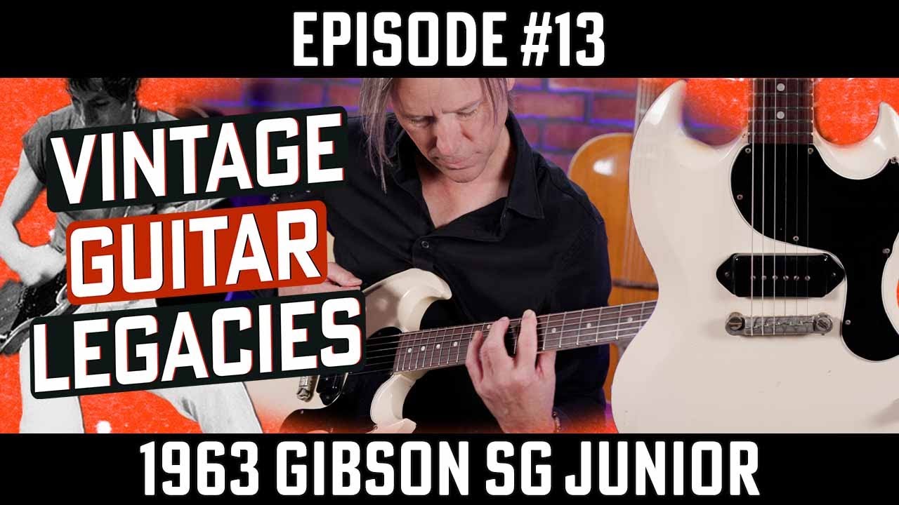 1963 Gibson SG Junior - Vintage Guitar Legacies - Episode #13