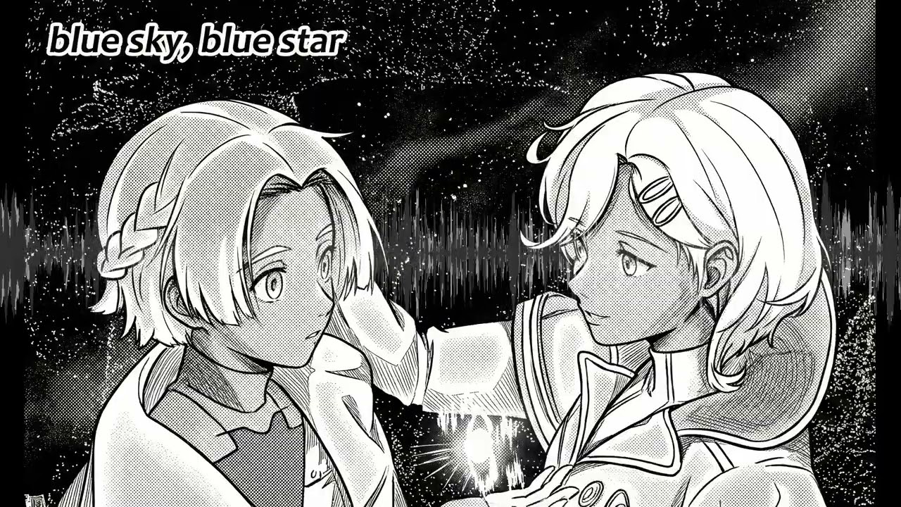 blue sky, blue star x AI Chemistry