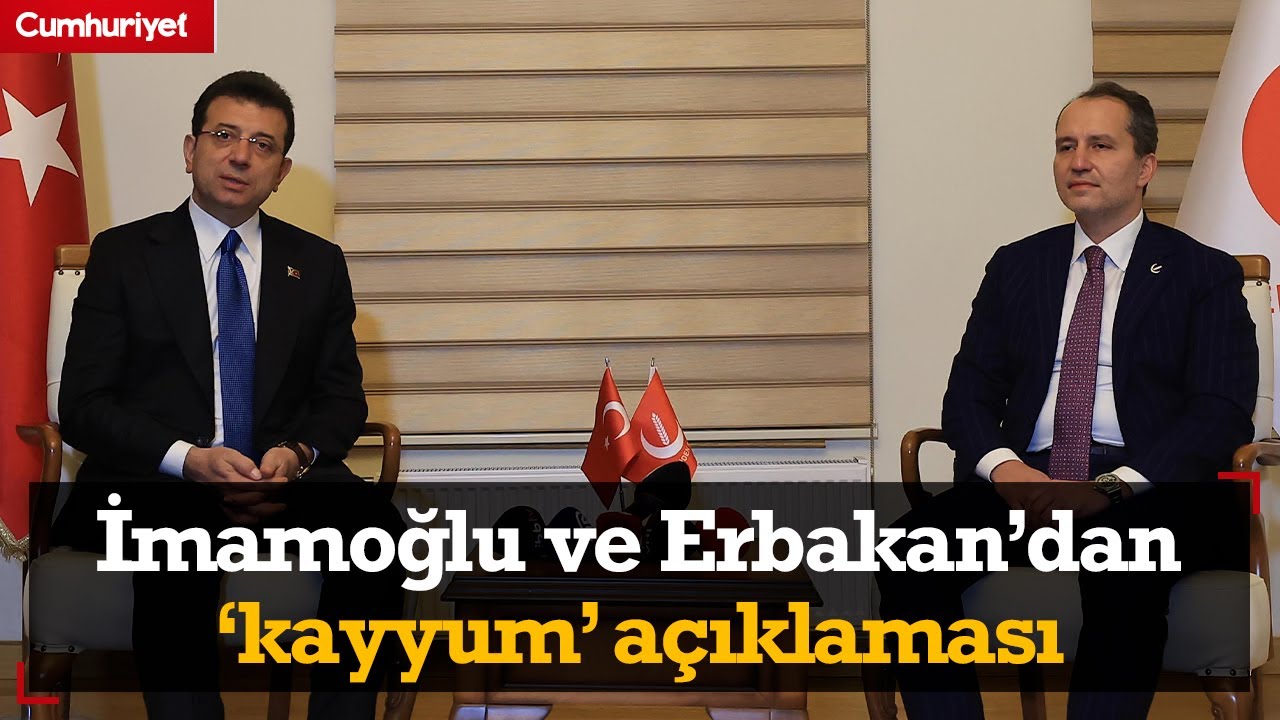 Ekrem İmamoğlu ve Fatih Erbakan'dan ortak açıklama: Neresini anlatayım, hepsi garabet...