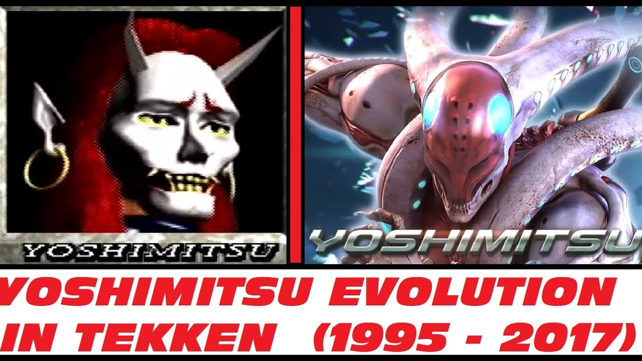 Yoshimitsu Evolution from TEKKEN 1 to TEKKEN 7 (1995-2017)