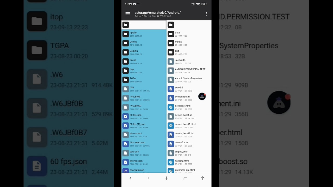 How to apply codm aim assist config for global/garena file #codm #codm #codmobile #callofdutymobile