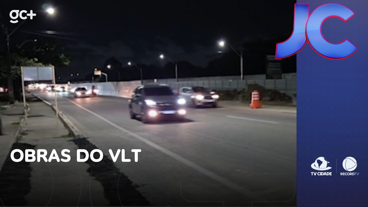 Acesso da Avenida do Aeroporto à Alberto Craveiro é bloqueado para obras do VLT | Jornal da Cidade