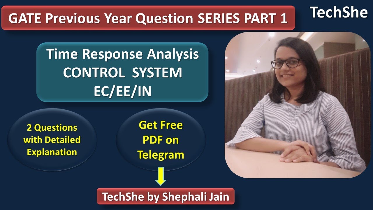 GATE ECE 2016 Question || Time Response Analysis || Control System