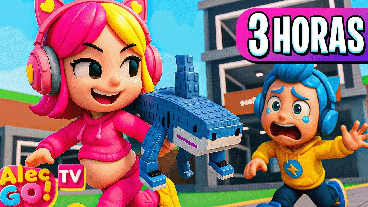 MINHA M&Atilde;E GR&Aacute;VIDA ROUBOU MEUS BRAINROTS! 🤰🧠😱 + Roblox Steal a Brainrot e +3 HORAS ( Alec GO! #TV)