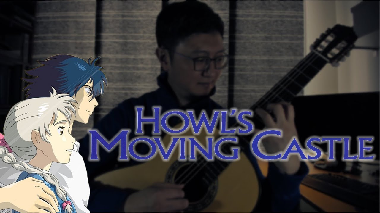 HOWL'S MOVING CASTLE: Merry-Go-Round Classical Guitar Solo w/ Tabs