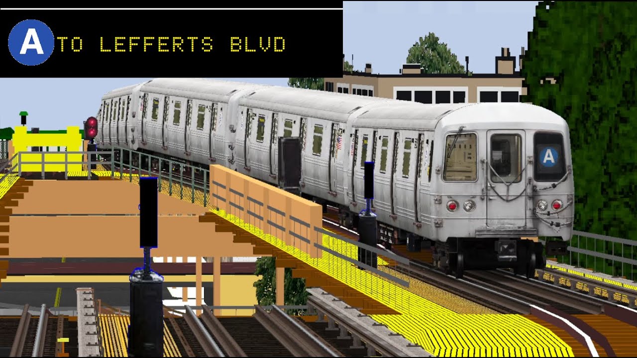 OpenBVE (A) Inwood-207th Street To Ozone Park-Lefferts Blvd (R46)(Weekday)