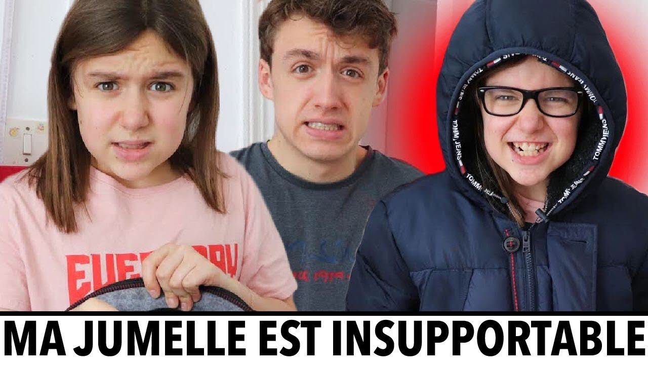 MA SOEUR JUMELLE EST UNE MENTEUSE ! [SKETCH]