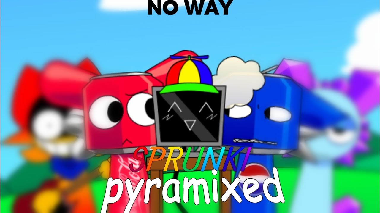 "No Way" - Sprunki Pyramixed (1.0 Update Recreation) mix
