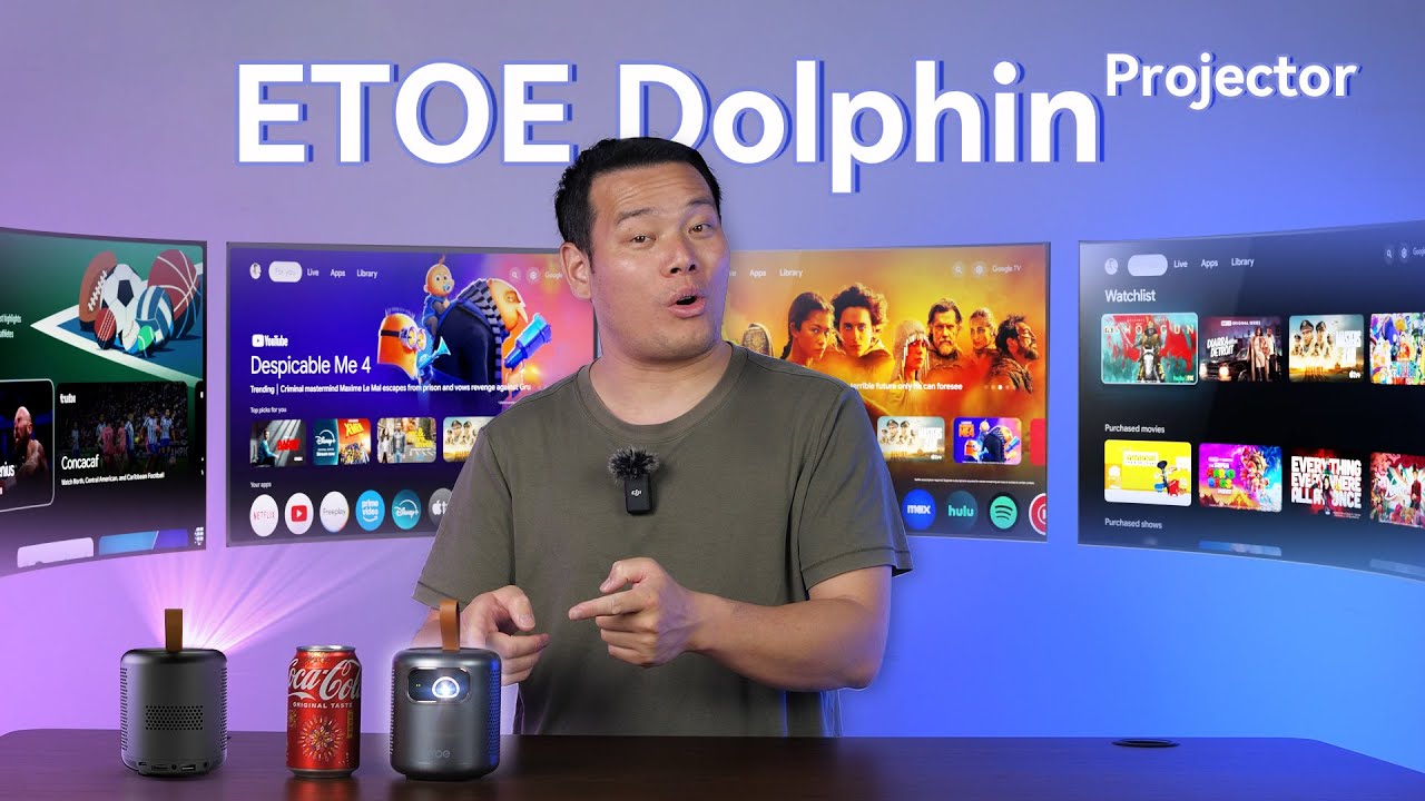 ETOE Dolphin Review: A Coke-Can Projector That Packs a Punch!