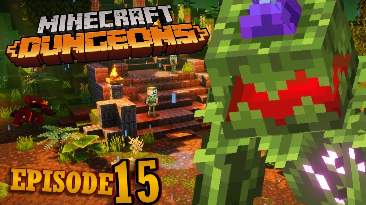 Minecraft Dungeons - Starting The Jungle Awakens DLC! Dingy Jungle! | Episode 15