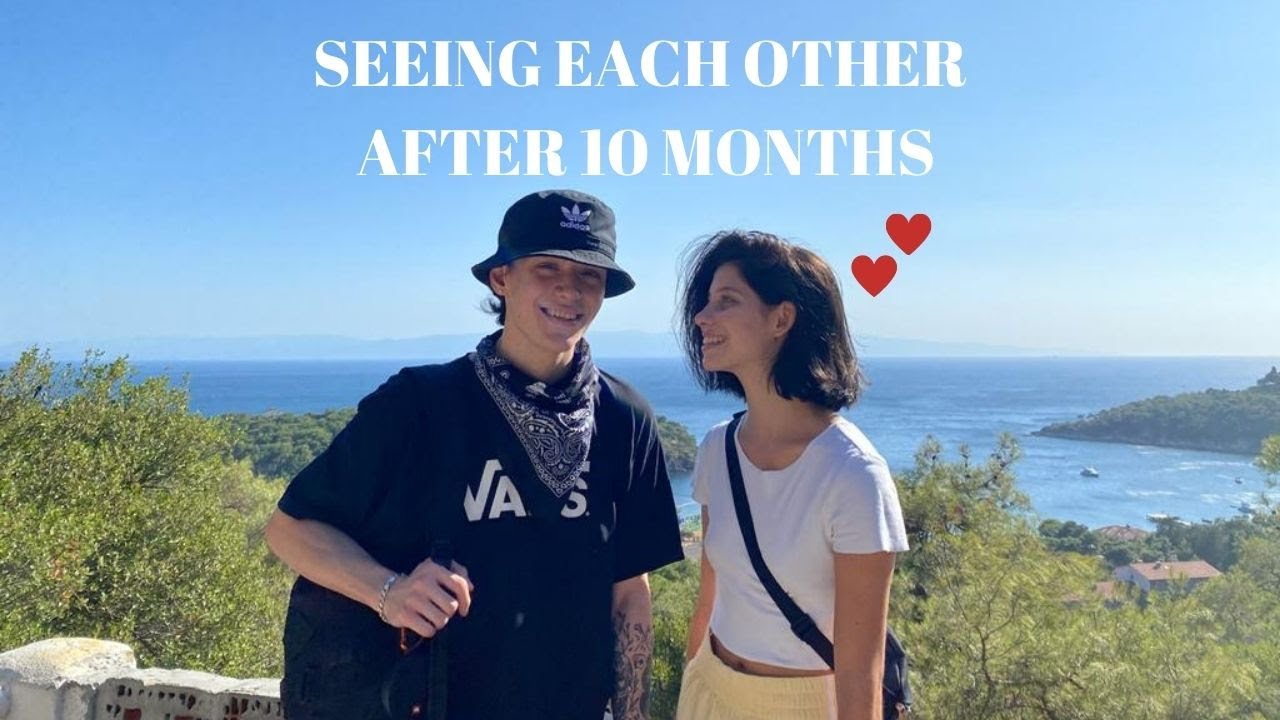 SEEING EACH OTHER AFTER 10 MONTHS - long distance relationship vlog