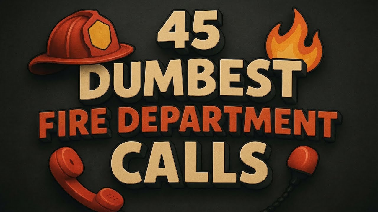 45 Dumbest Reasons People Actually Called the Fire Department