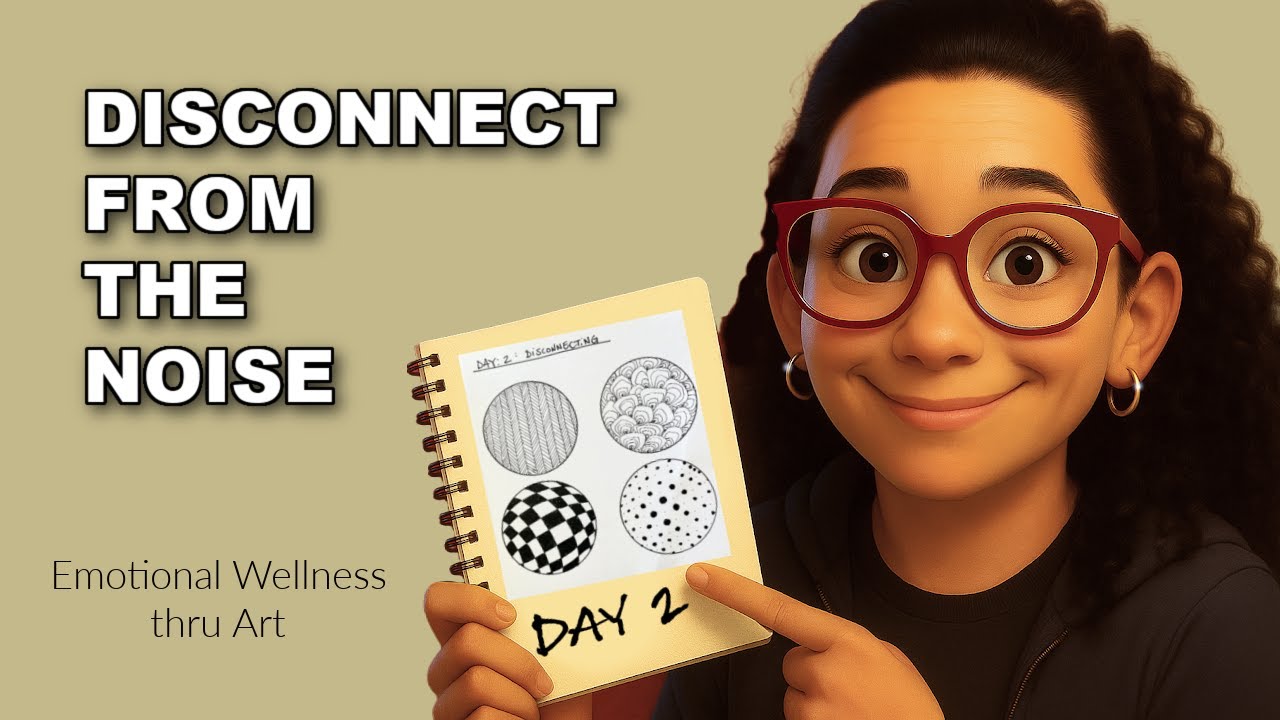 Mindful Doodles for Overstimulation | Calm Anxiety with Simple Creative Healing