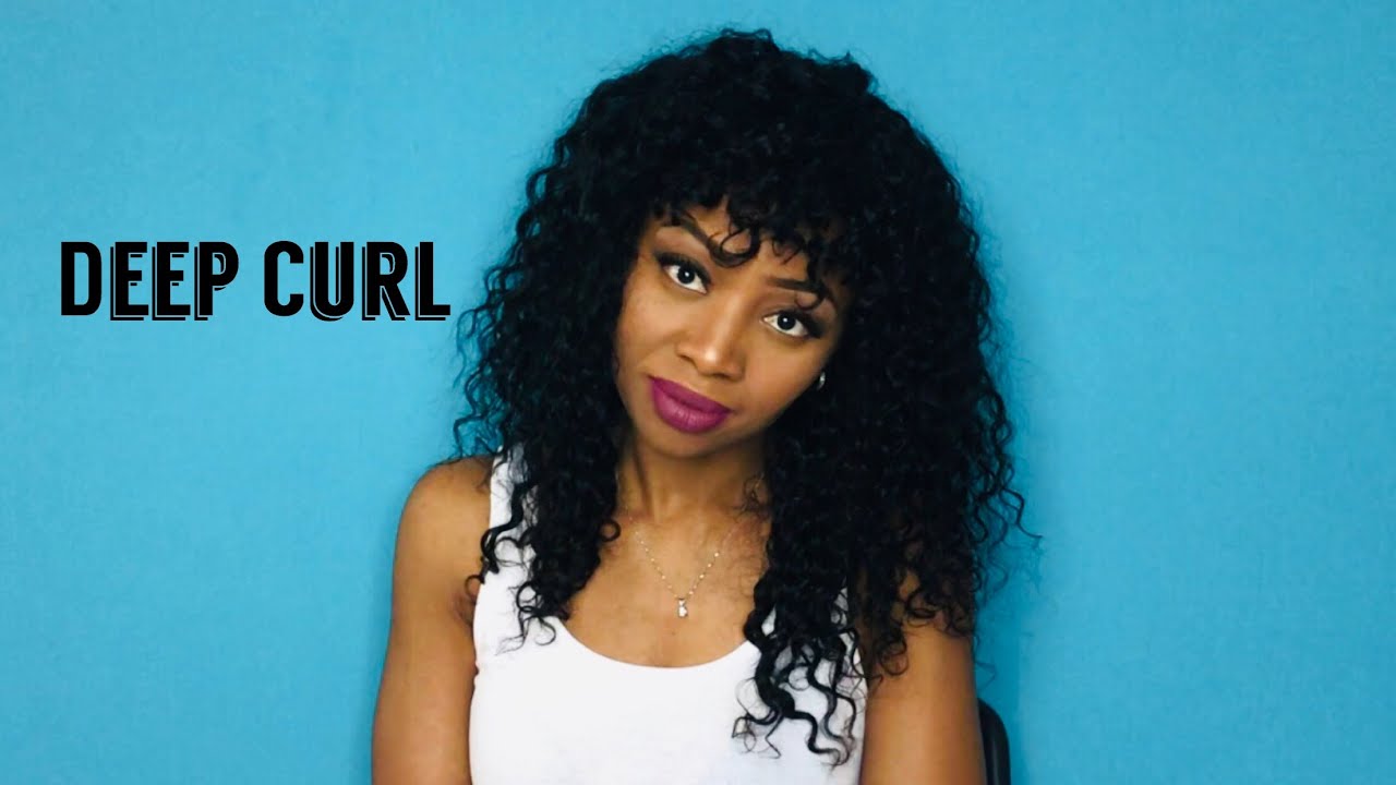 #27 - Brazilian Naked Nature, Shake n Go Wet & Wavy, Deep Curl Human Hair Sza Wig