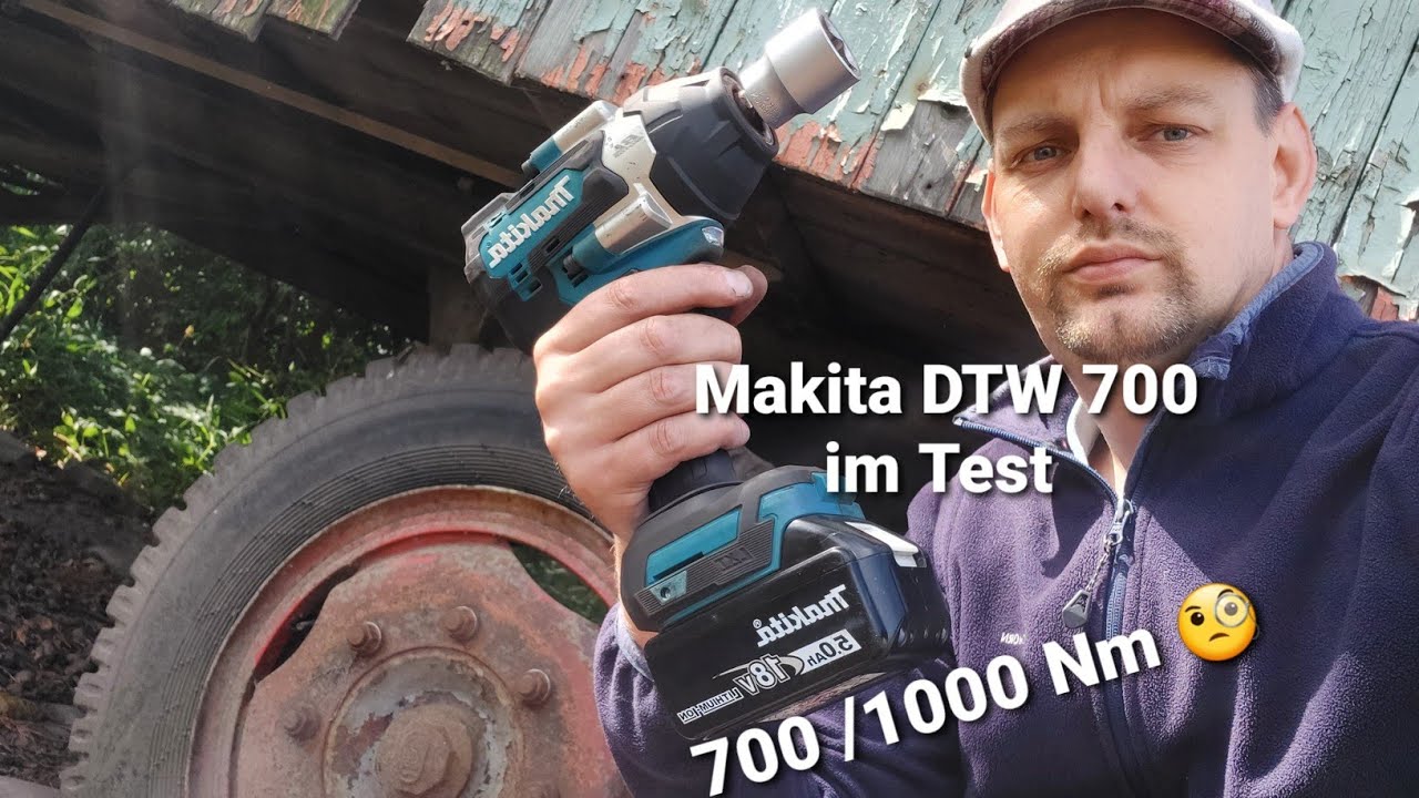 Makita DTW 700 18 V Akku Schlagschrauber 🤜700 / 1000 Nm🤛  im TEST 🧐  auf Mein Multicar Channel