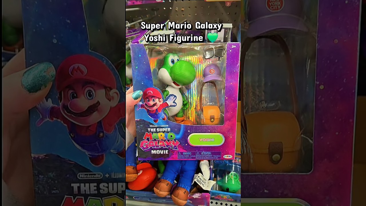 Super Mario Galaxy Yoshi Figurine 💚