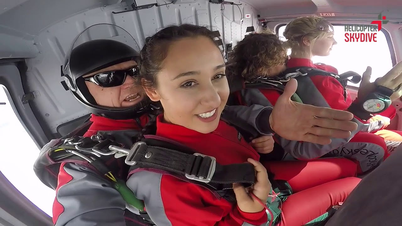 Jillian Helicopter Skydive Interlaken Lauterbrunnen Switzerland