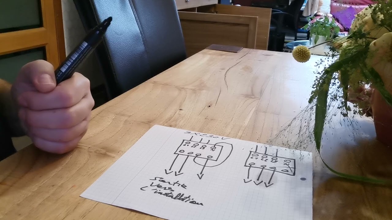 Disjoncteur Tetrapolaire une erreur de raccordement a ne surtout  pas faire en 3X230V