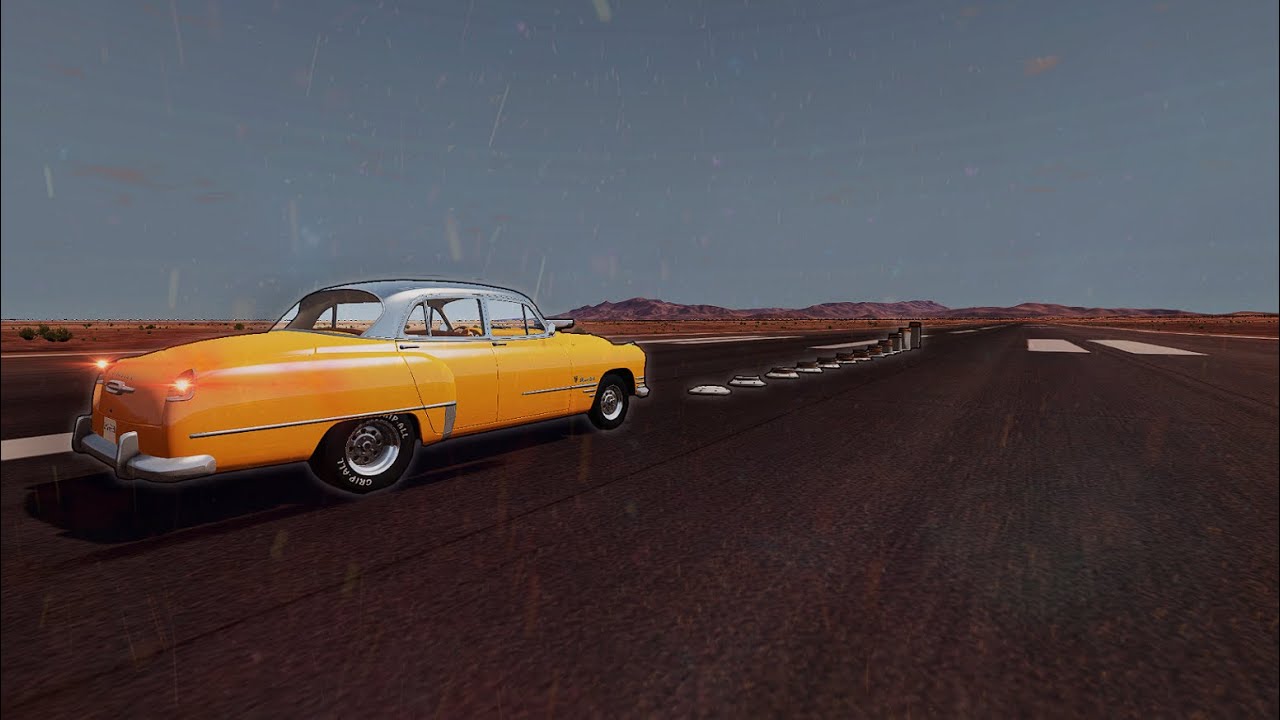 Cars Vs Bollards - Slow-Mo Crash Test Compilation - BeamNG Drive