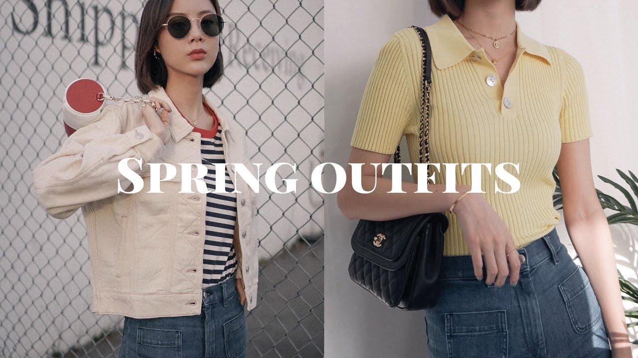 Spring Outfits 春季穿搭 | 七套搭配 | 高街 | WearisWenning