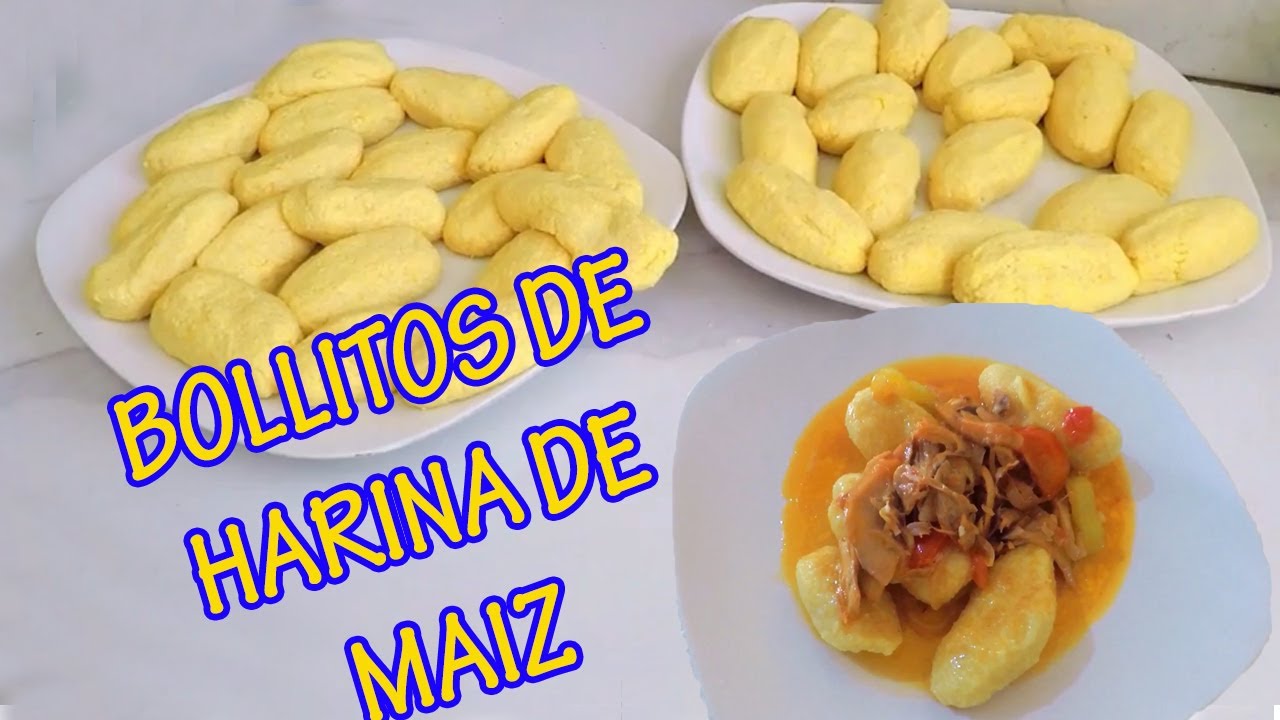BOLLITOS DE HARINA DE MAIZ CON BACALAO(RECETA DE MI SUEGRA)