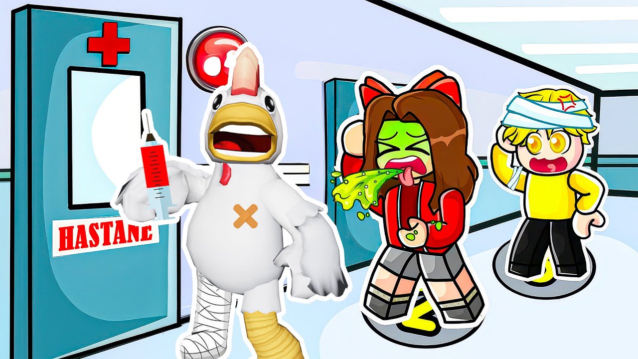 GIT GIT SAATLERCE DOKTOR SIRASI BEKLEDİ !! 😱 Roblox