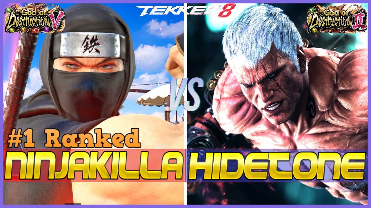 T8 ▰ NINJAKILLA (#1 Ranked Law) vs HIDETONE (Bryan) ▰ Tekken 8 High Level Gameplay
