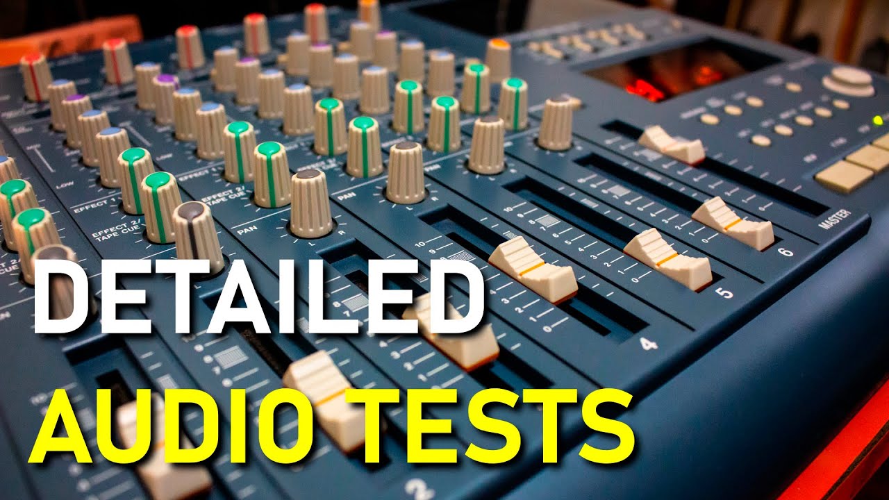 Why the Tascam 424 Portastudio sound so great? - Detailed audio tests