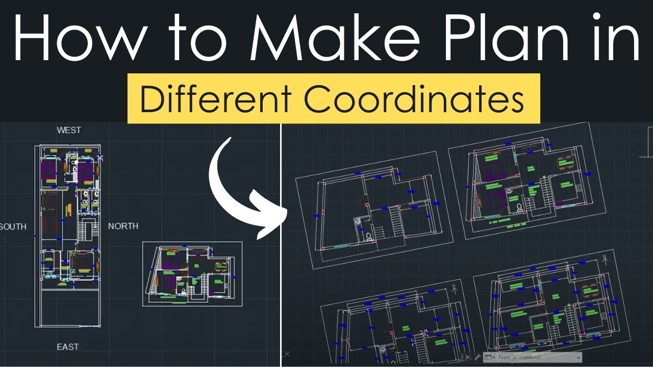 UCS Complete Setting | Working on Incline Plan in AutoCAD