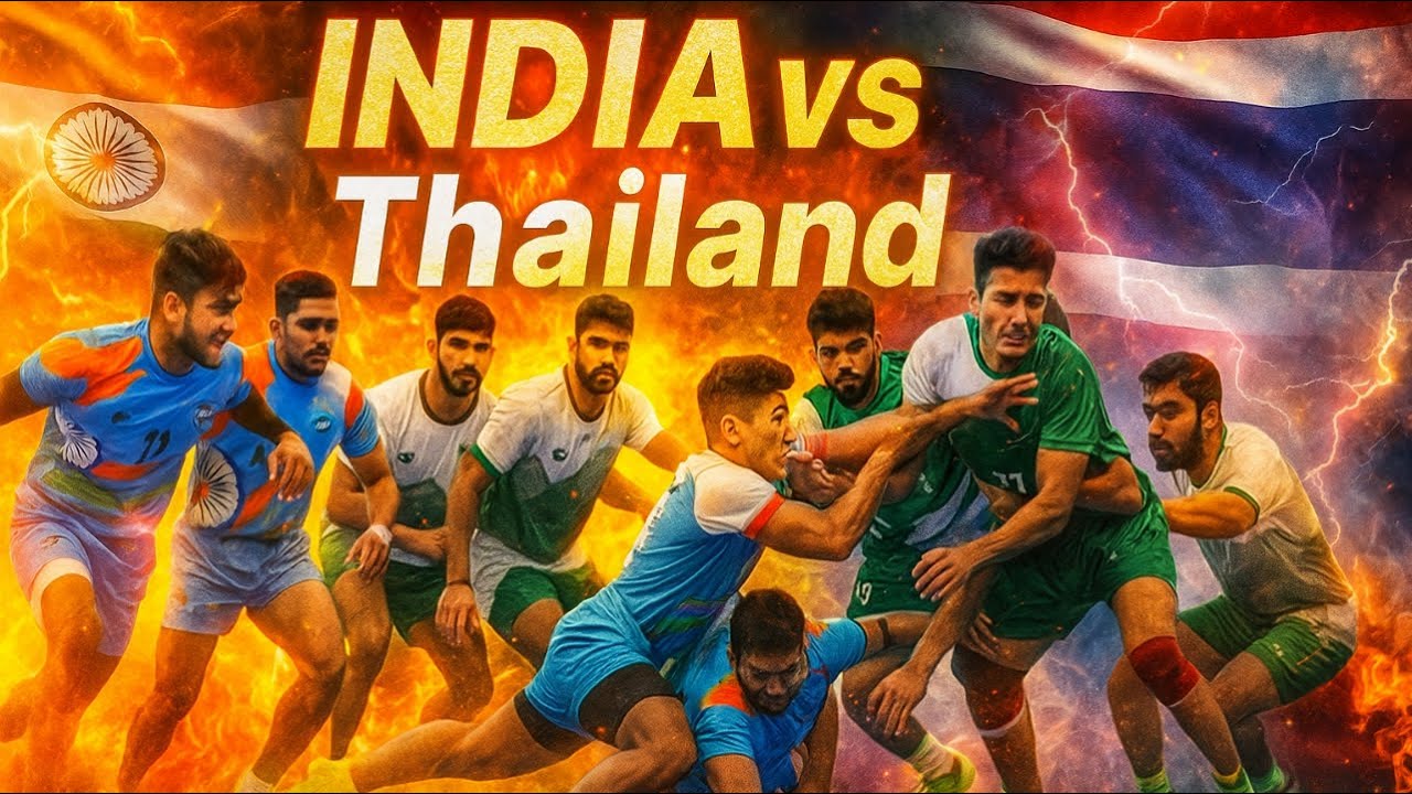 India vs Thailand | Asian Youth Games - 2025 | Inidan Match | Asian Kabaddi Match