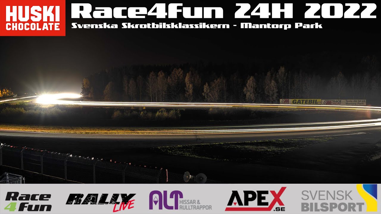15/10: Race4Fun 24H Race Mantorp Park 2022 - Svenska Skrotbilsklassikern - Del 1