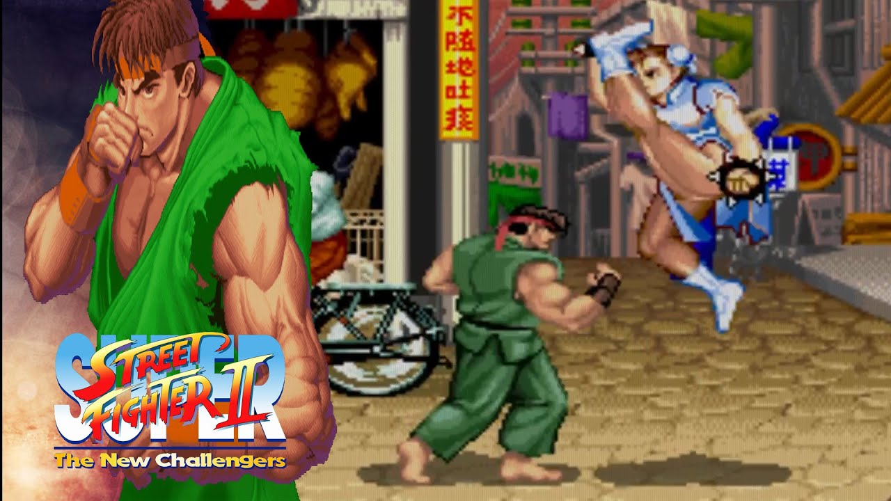 Retro Arcade Action – Ryu in Super Street Fighter 2