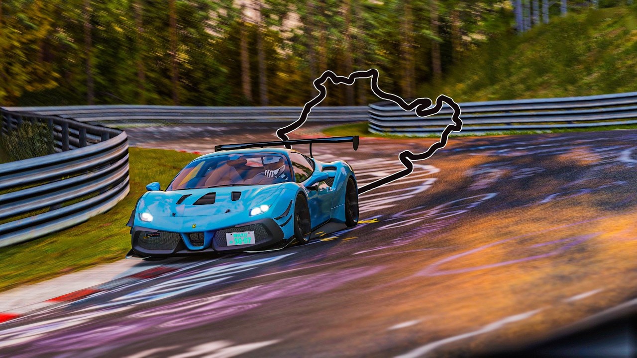 Nürburgring Ferrari 488 GT EVO | Assetto Corsa !